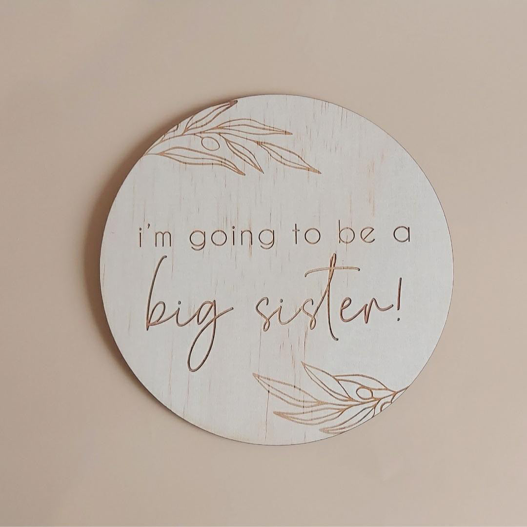 Big Brother/Sister Plaque