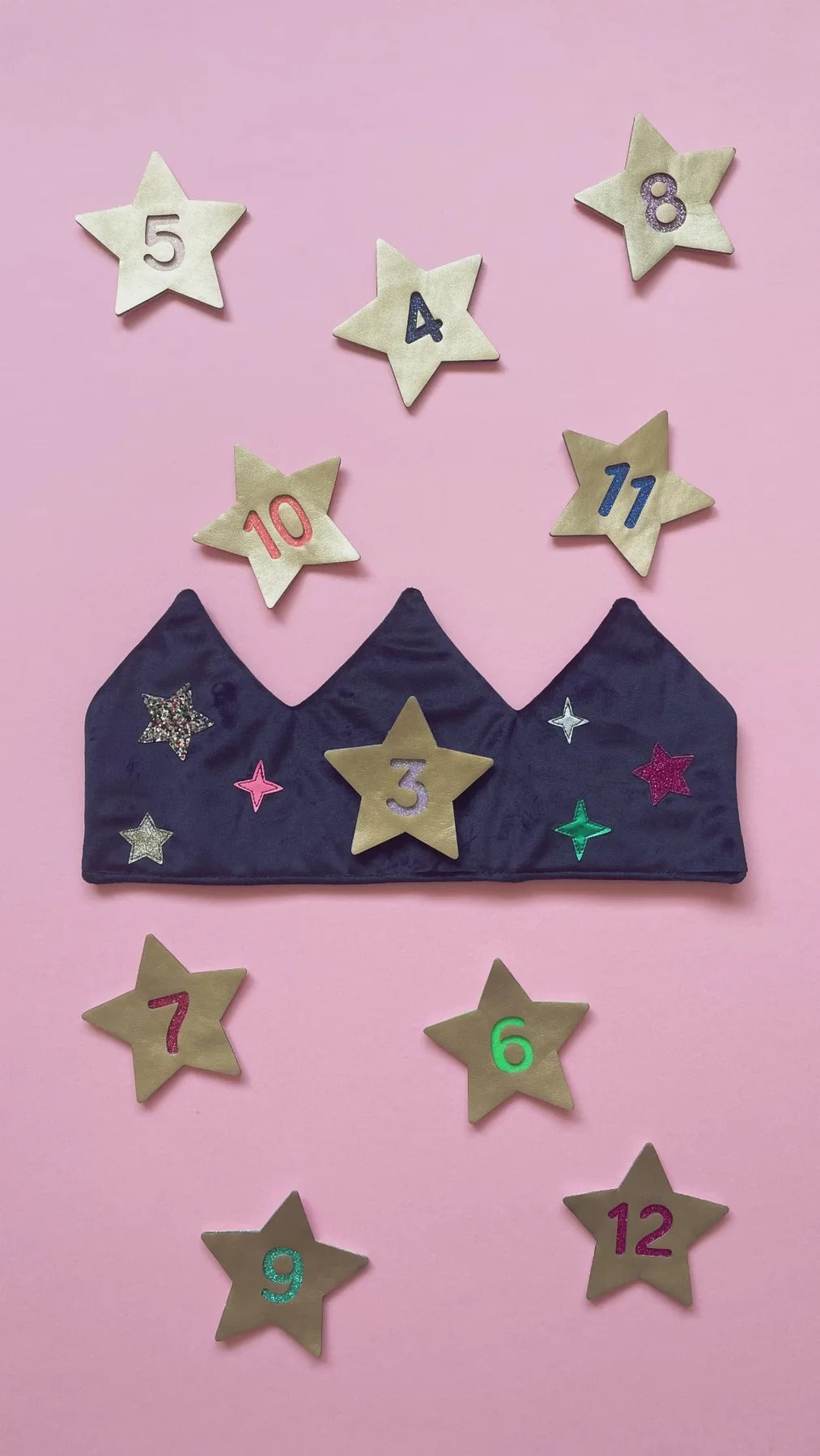 Birthday Crown Navy
