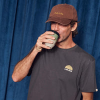 Thumbnail for Rad Dad Organic Cotton Tee Washed Black