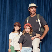 Thumbnail for Rad Dad Organic Cotton Tee Washed Black