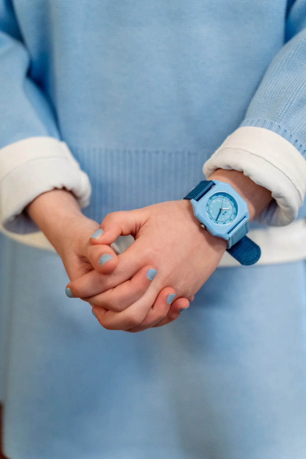 Blue Cotton Candy Watch