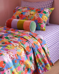 Thumbnail for Dreamer Velvet Bolster Cushion