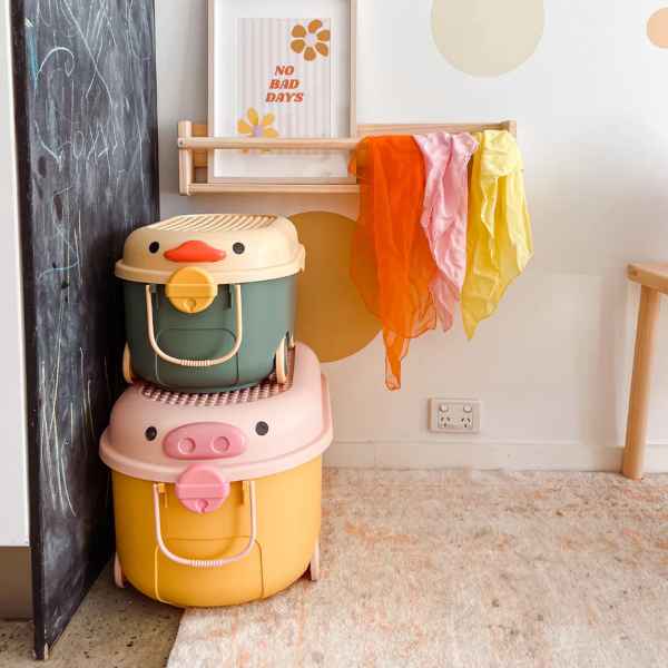 Green & Yellow Duck Ride a Long Storage