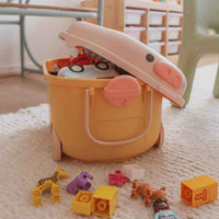 Thumbnail for Yellow & Pink Pig Ride a Long Storage