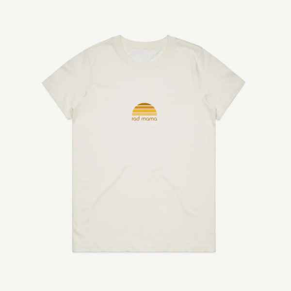 Rad Mama Classic Tee in Organic Cotton - Natural