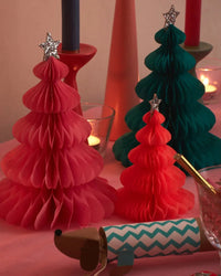 Thumbnail for Rainbow Forest Honeycomb Tree Decorations