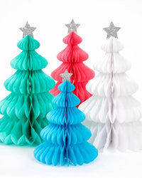 Thumbnail for Rainbow Forest Honeycomb Tree Decorations