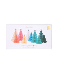 Thumbnail for Rainbow Forest Honeycomb Tree Decorations