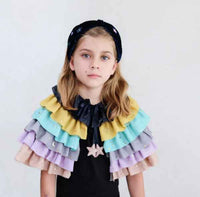 Thumbnail for Rainbow Ruffle Cape