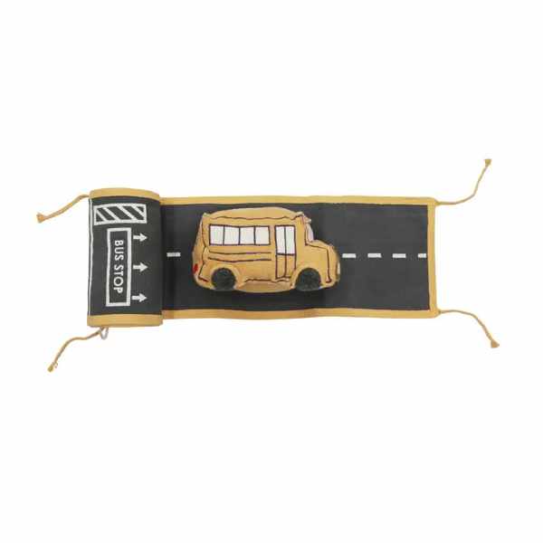 Soft Toy Ride & Roll School Bus