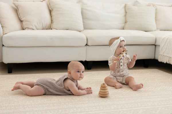 Tribal Wool Kids Padded Play Mat - Family
