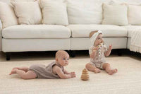 Thumbnail for Tribal Wool Kids Padded Play Mat - Family