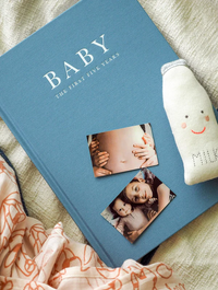 Thumbnail for Birth to Five Years Baby Journal - Blue