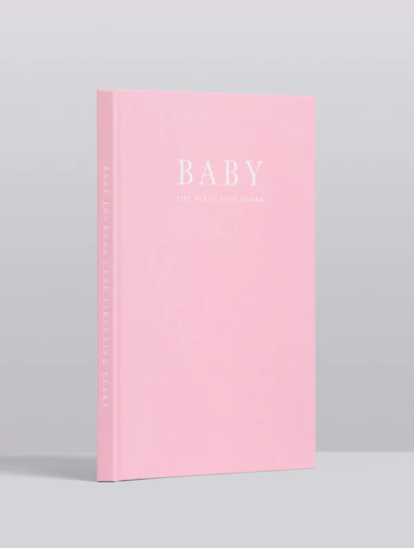 Birth to Five Years Baby Journal - Pink