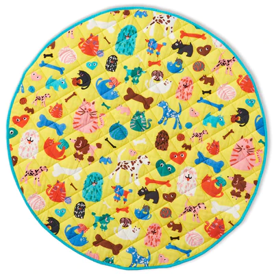 Cats & Dogs Quilted Play Mats