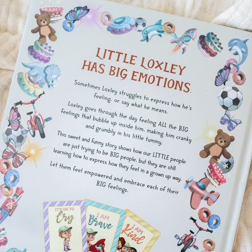 Loxley and His Big Emotions - Children's Book