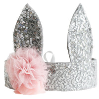 Thumbnail for Sequin Bunny Crown