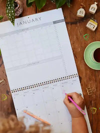 Thumbnail for 2024 Linen Wall Planner & Calendar