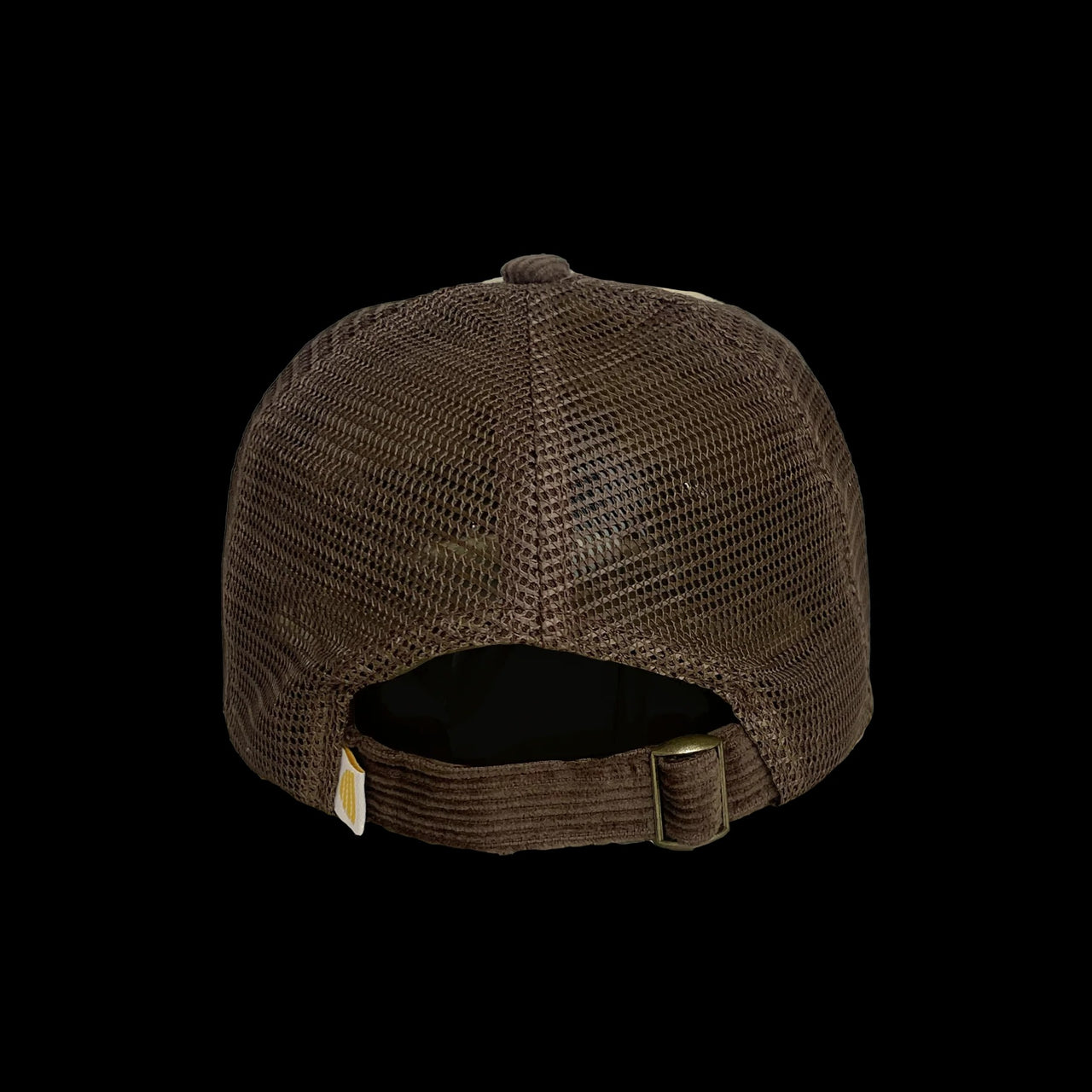 Rad Kid 2 Tone Cord Trucker Cap - Choc