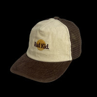 Thumbnail for Rad Kid 2 Tone Cord Trucker Cap - Choc