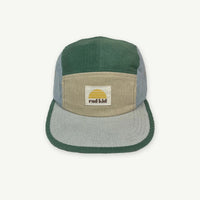 Thumbnail for Rad Kid Five Panel Splice Cord Cap - Lagoon
