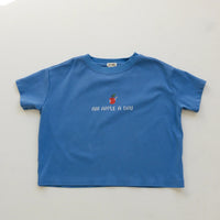 Thumbnail for Apple Oversized Boxy Tee Bluebird