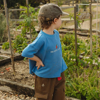 Thumbnail for Apple Oversized Boxy Tee Bluebird