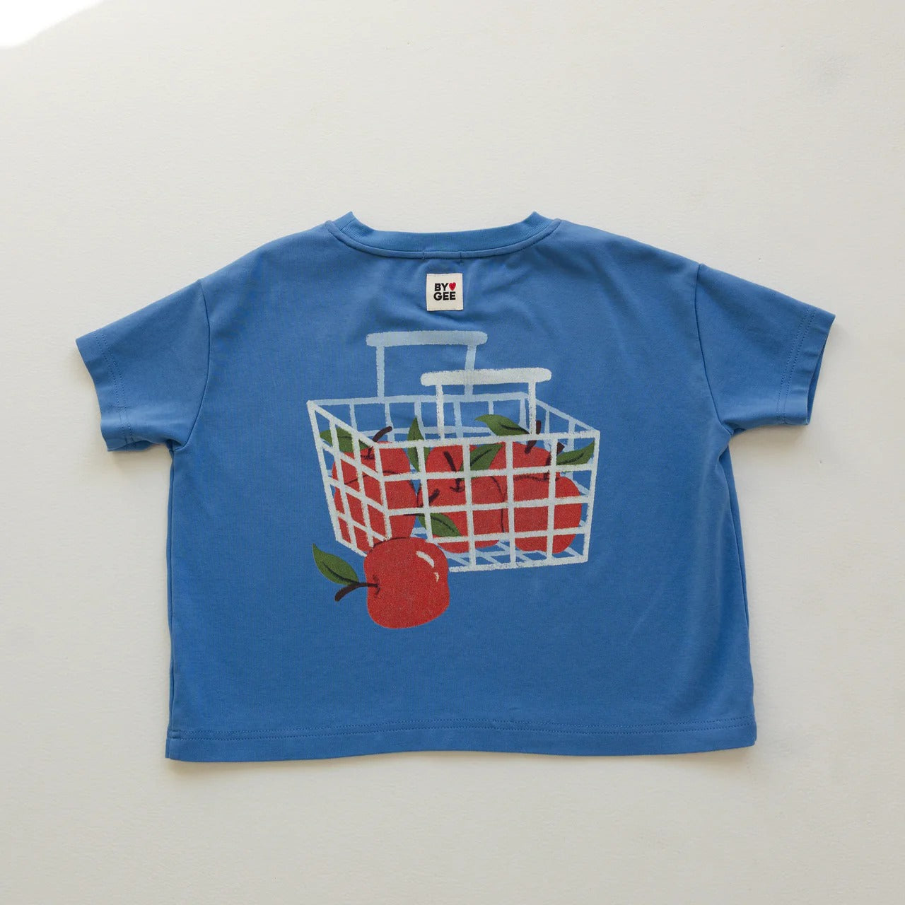 Apple Oversized Boxy Tee Bluebird