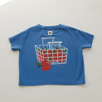 Thumbnail for Apple Oversized Boxy Tee Bluebird