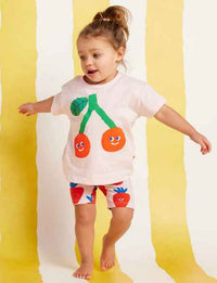 Thumbnail for Berry Cosy Kids Bike Shorts