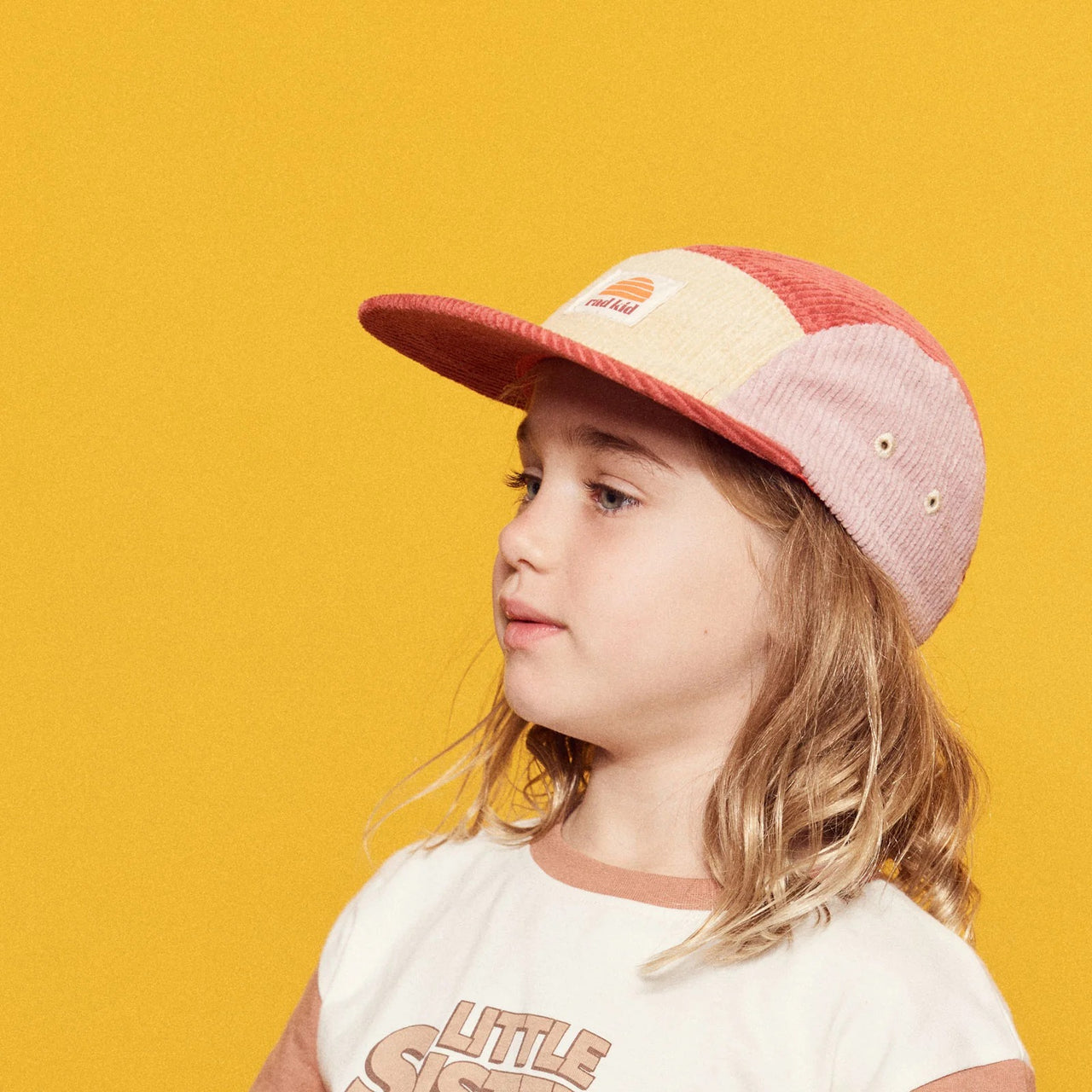 Rad Kid Five Panel Splice Cord Cap Berry Nice