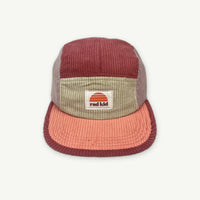 Thumbnail for Rad Kid Five Panel Splice Cord Cap Berry Nice