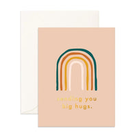 Thumbnail for Big Hugs Rainbow Greeting Card