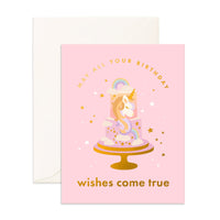 Thumbnail for Birthday Cake Unicorn Greeting Card