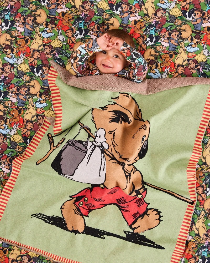 Blinky Bill Blinky Cotton Knitted Blanket