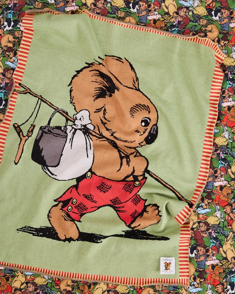 Blinky Bill Blinky Cotton Knitted Blanket