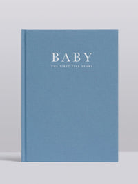 Thumbnail for Birth to Five Years Baby Journal - Blue
