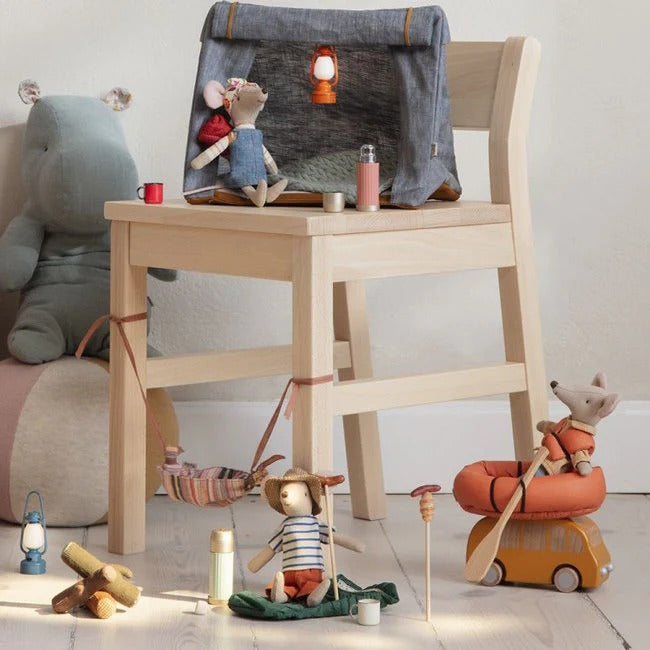 Maileg Vintage Lantern Mouse Blue