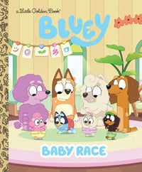 Thumbnail for Bluey, Baby Race - A Little Golden Book