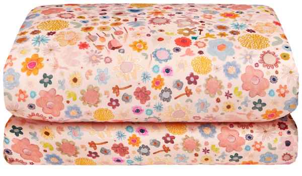 Blush Little Garden Quilt Cover