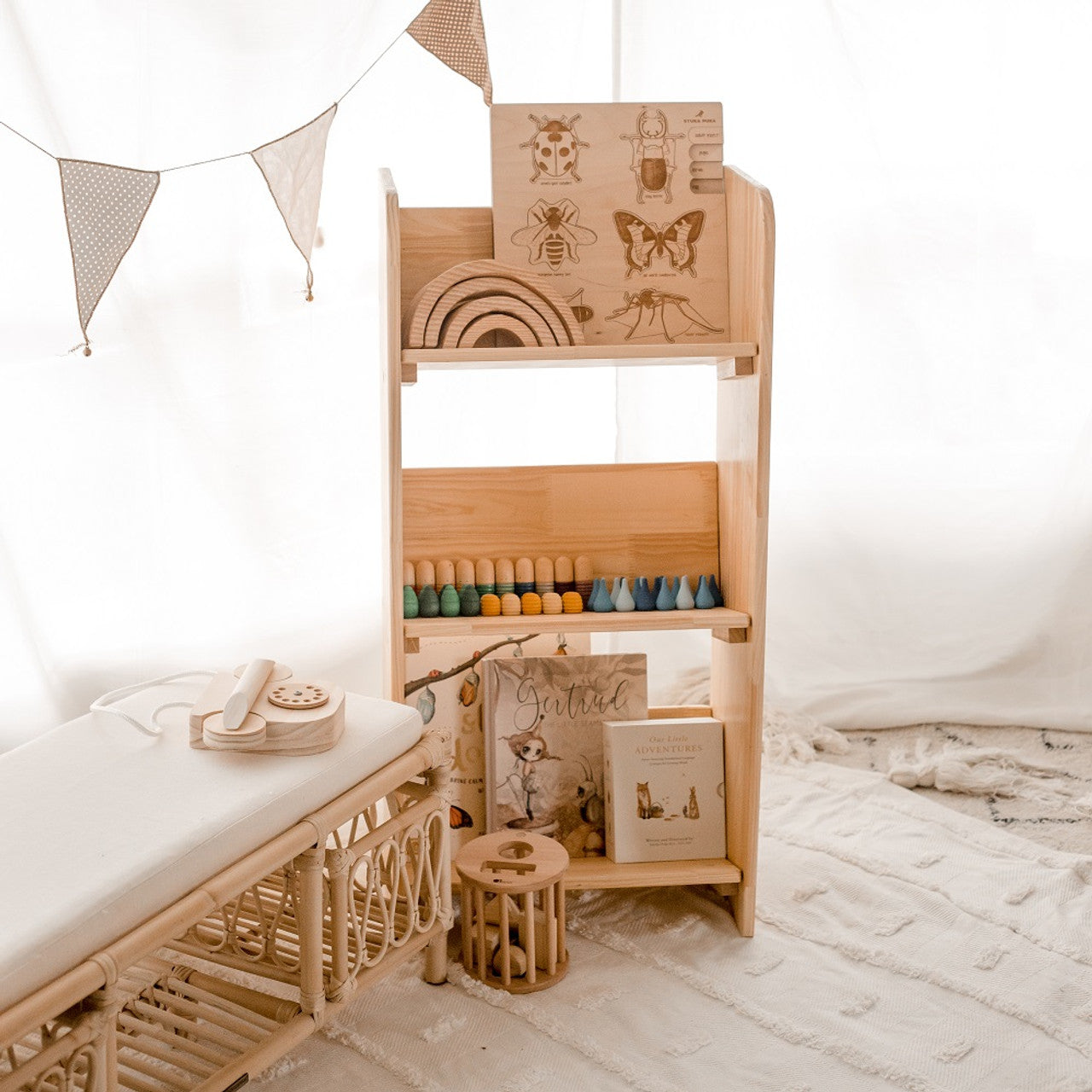 3 Tier Book Shelf