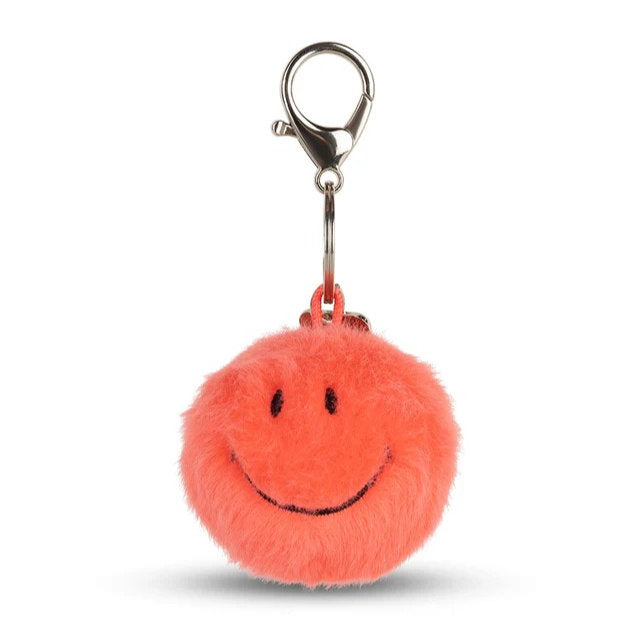 Smiley Keychain ECO Fuzzy