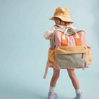 Thumbnail for Corduroy Splice Eco Kids Backpack - Candy