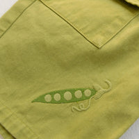 Thumbnail for Cropped Wide Leg Cargo Pant Apple