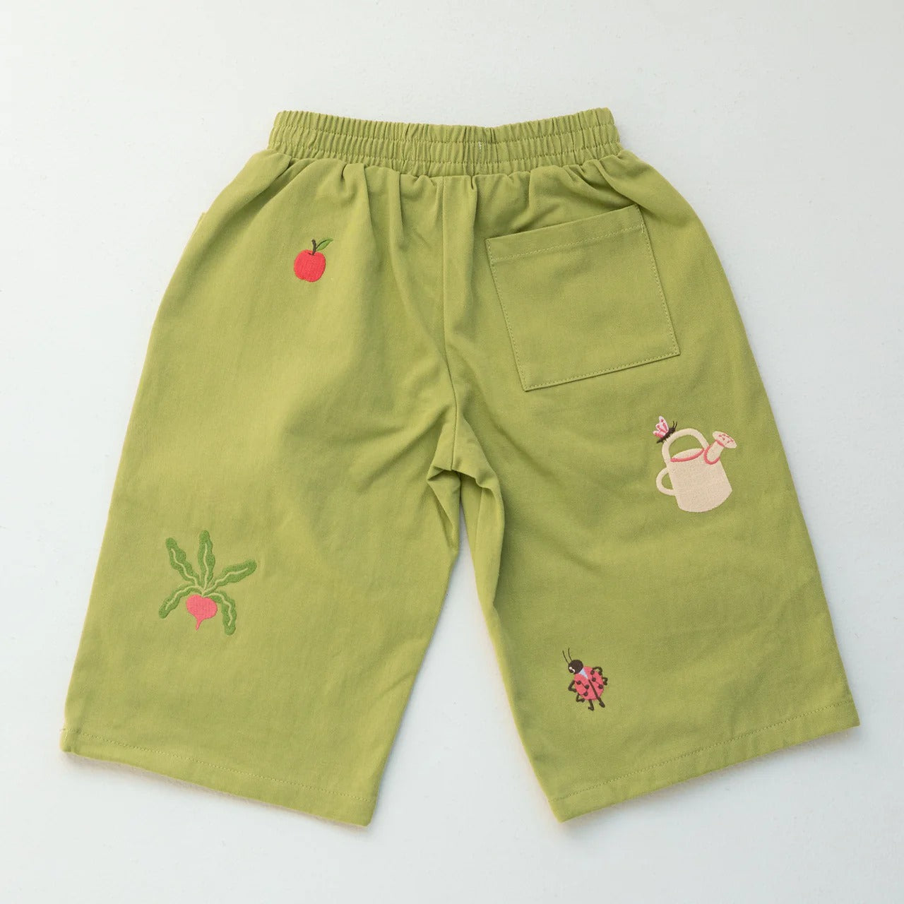 Cropped Wide Leg Cargo Pant Apple