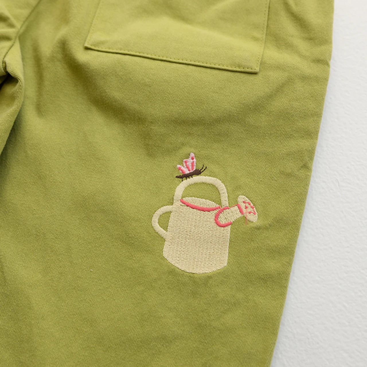 Cropped Wide Leg Cargo Pant Apple