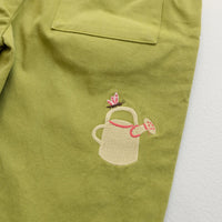 Thumbnail for Cropped Wide Leg Cargo Pant Apple