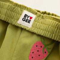 Thumbnail for Cropped Wide Leg Cargo Pant Apple