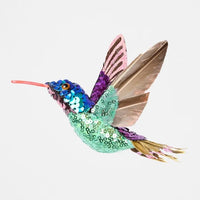 Thumbnail for Chassi Sequin Hummingbird Tree Decoration