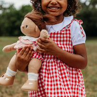 Thumbnail for Cherry Gingham Outfit Set